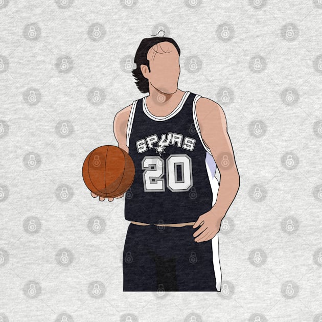 Manu Ginobili by souvenirmala